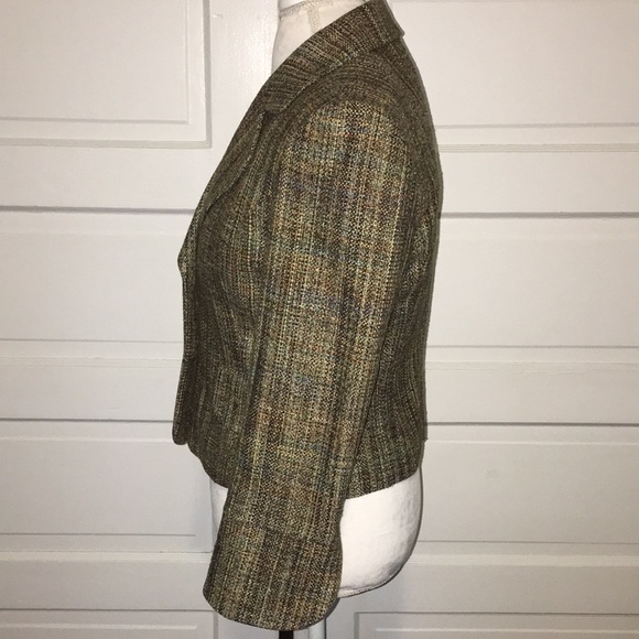 Silk Knit Blazer Petite 8 - Picture 5 of 8